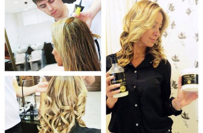 Hidratação de Caviar Young Hair no Salão Paulo Persil